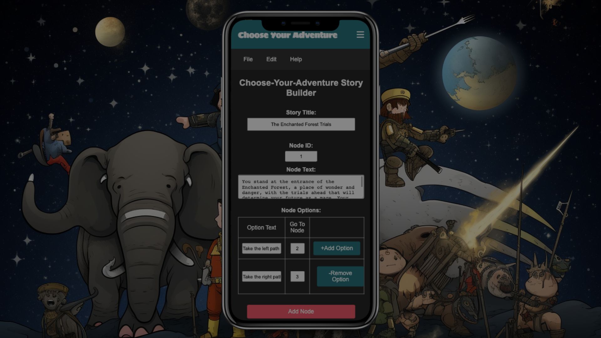 Create Your Own Adventure